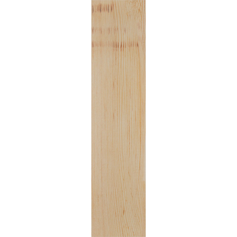 Corbeille Newport avec contre-plaque, H 24 po x l 5,5 po x P 12 po, Sapin de Douglas, Lisse