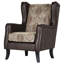 Fauteuil club à oreilles Brookridge