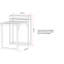 Halsy Rectangular 2 - Person Bistro Set