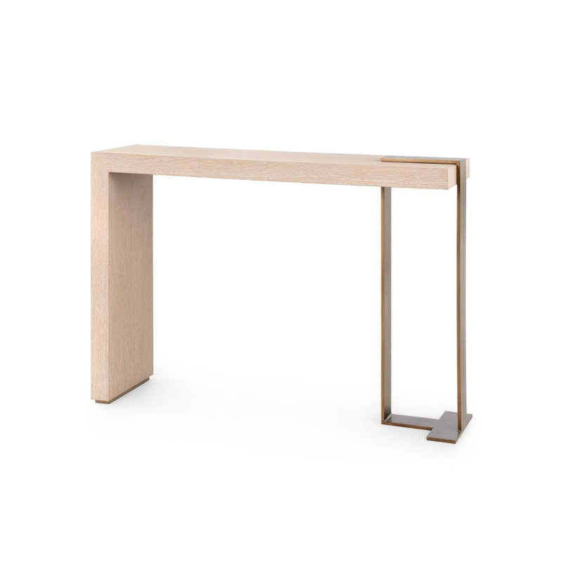 Sutton 43.5'' W Solid Wood Console Table