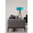 Amarande Stylish 3-Seat Sofa-Bed, Light Grey Fabric, 88.6 x 36.2 x 29.5 inches | Durable Beech Wood & Chipboard Frame, 100% Polyester | Turnable Back Mechanism, Dry-Cleanable, Portable Cushions | Perfect for Living Room & Guest Room-2036801702