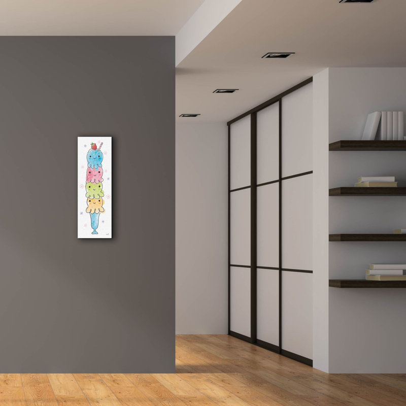 Toile «My traiter panneau 1» par Moira Hershey, 20 po x 60 po, H 36 po x l 12 po x P 0,75 po