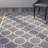 Arneshia Geometric Anthracite/Beige Area Rug-29185165