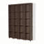 Lit escamotable mural Murphy avec portes de rangement-1889321051