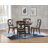 Laesha Solid Wood Extendable Dining Set With 18" Takeout Leaf (seats 4-6 people)-1276736676