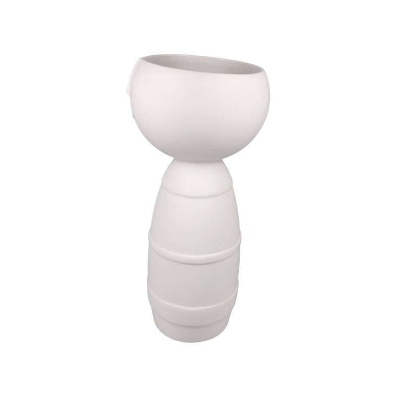 Made Of Biscuit Porcelain Table Vase