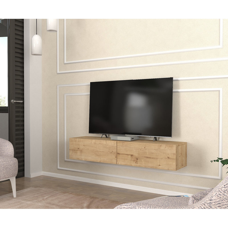Mergim Floating TV Stand for TVs up to 60", Sapphire