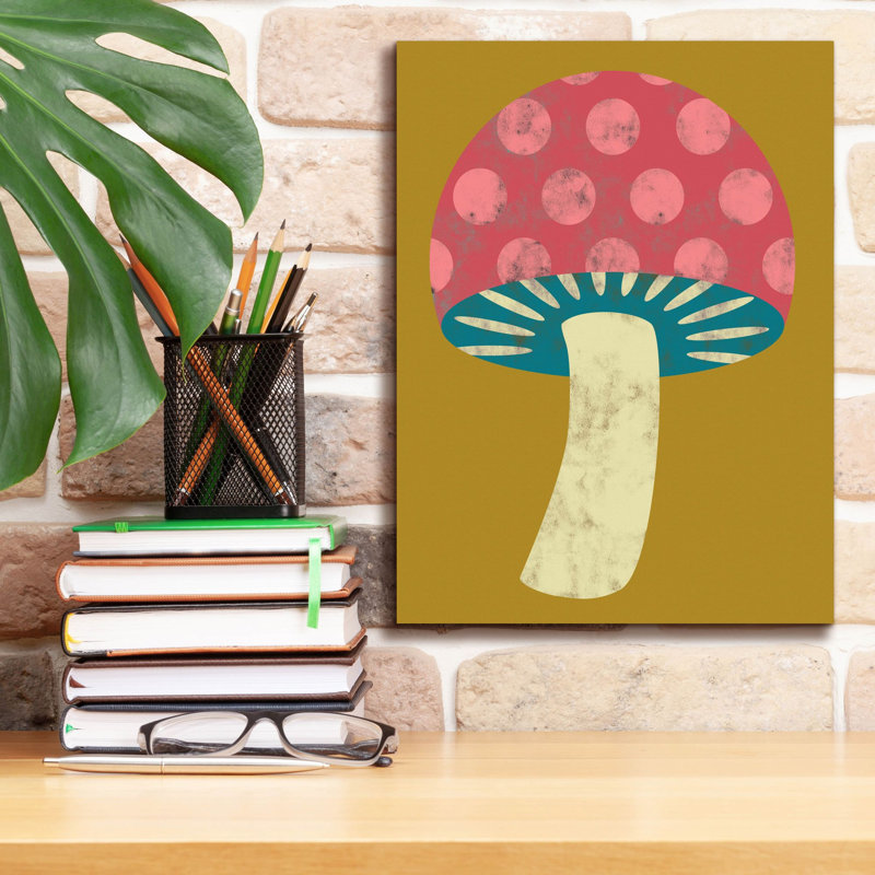 «Veggie Party 5» par Chariklia Zarris, art mural sur toile, H 16 po x l 12 po