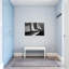 Voilier tendance sur l'eau calme en noir et blanc-1418552421