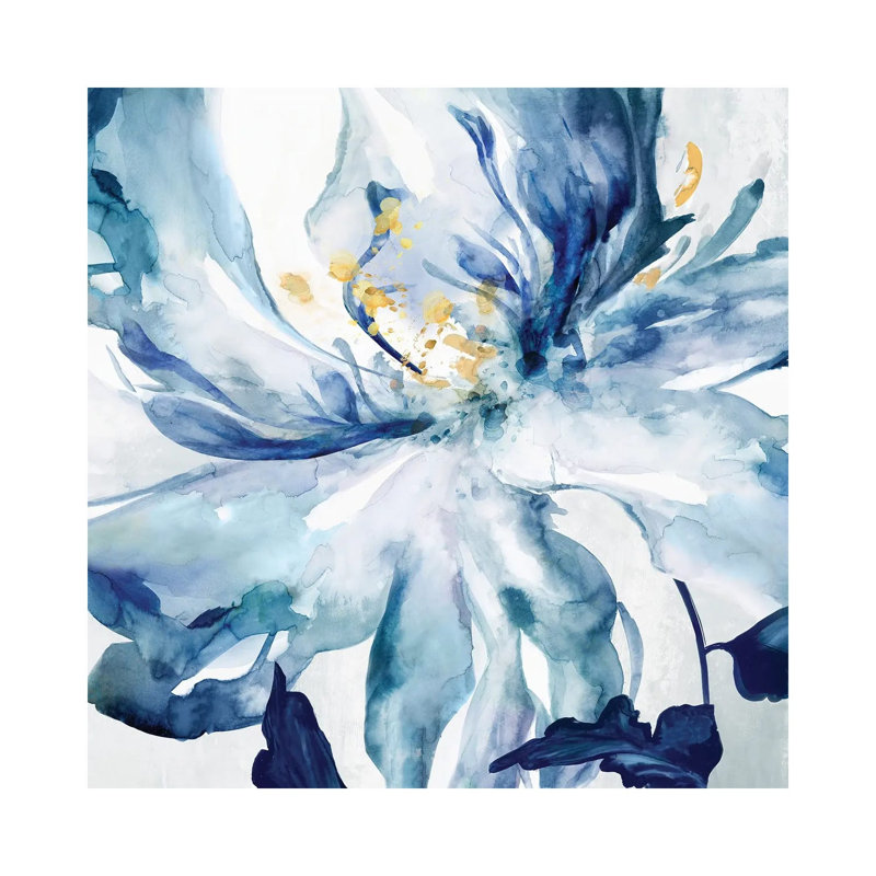Blue Grande II - Estampe numérique sur toile tendue avec châssis
