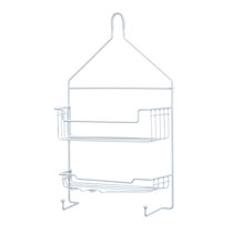 Wayfair Basics® Betio Large 3-Tier Rust-Resistant Metal Hanging Shower Caddy  & Reviews