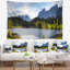 Paysage panoramique de la photographie en bavière tapisserie-28483608