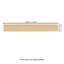 Plancher de vinyle rigide Ridgecrest Briarston 9 po x 72 po 12 mm 30 mm-121900325