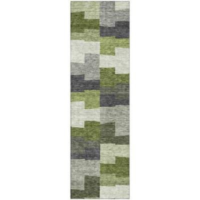 Premium Machine Washable Fehr Merlot Rug
