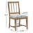 Melita Dining Side Chair w/ Upholstered Seat-784191516