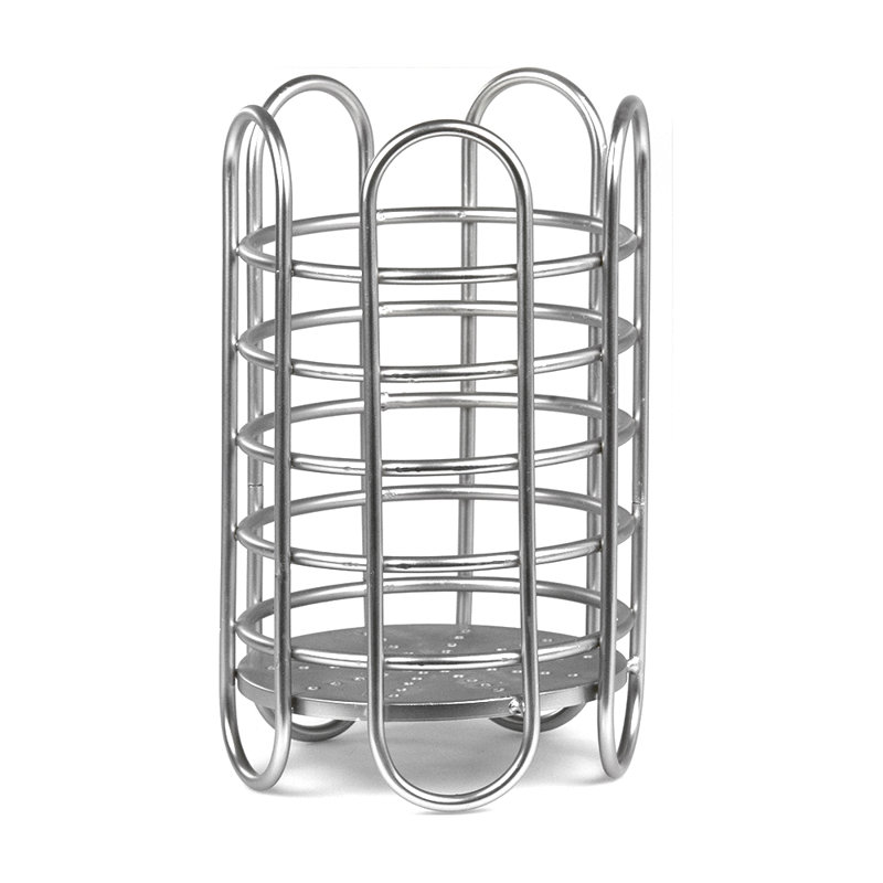 Porte-couverts, Nickel satiné