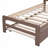 Twin Size Platform Bed Frame with Trundle-1225100196-1225100203