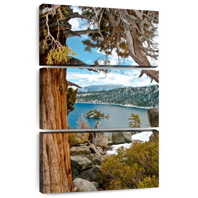Alvord Lake Tahoe Winter Viewpoint