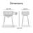 Elle Decor Rory Versatile One Drawer Side Table, Night Stand or End Table-1620979831