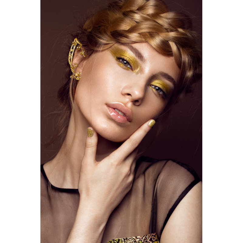 Beautiful Woman by Kobrin_photo - Wrapped Canvas Print, 46cm H x 30cm W x 3.8cm D