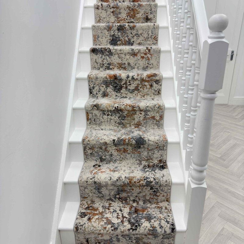 Stair Runner cm Abstract Area Rug, Stair Runner 66 x 630 cm