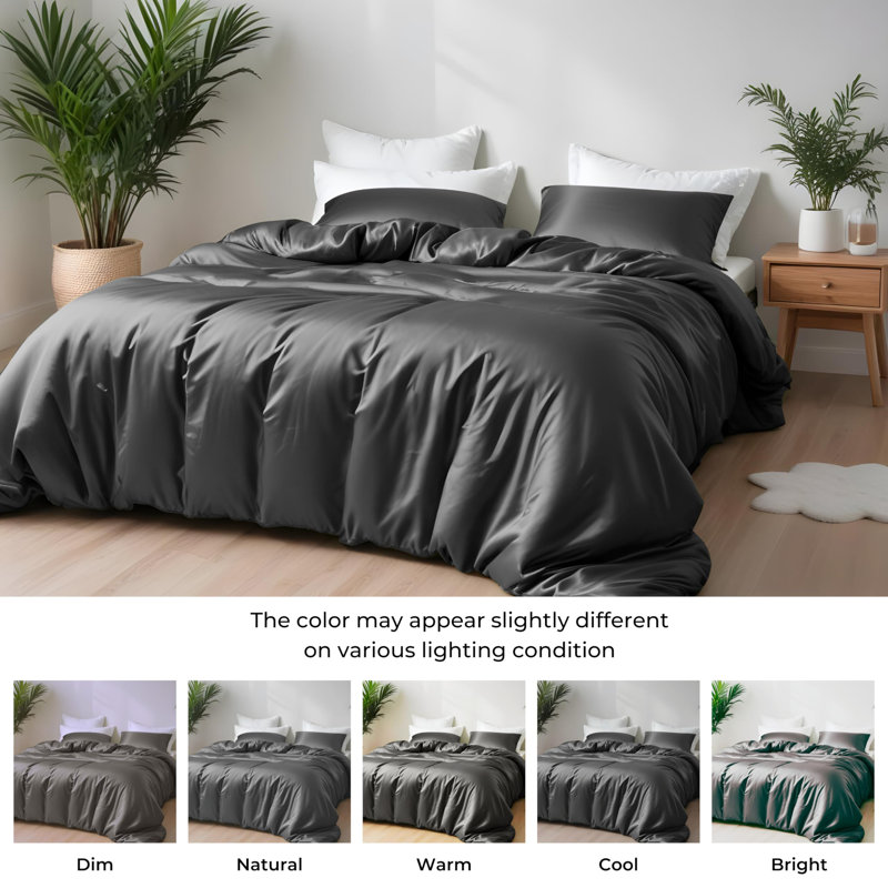 Machine Woven Sheet Set, Grey