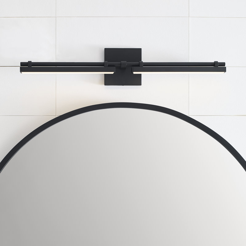 Kal 2 - Light LED Bath Bar, Nightshade Black