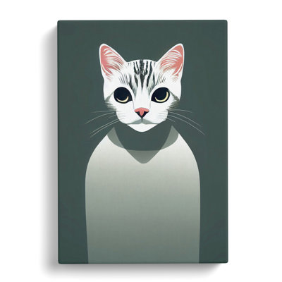 Cat Minimalism Vol.3 - Wrapped Canvas