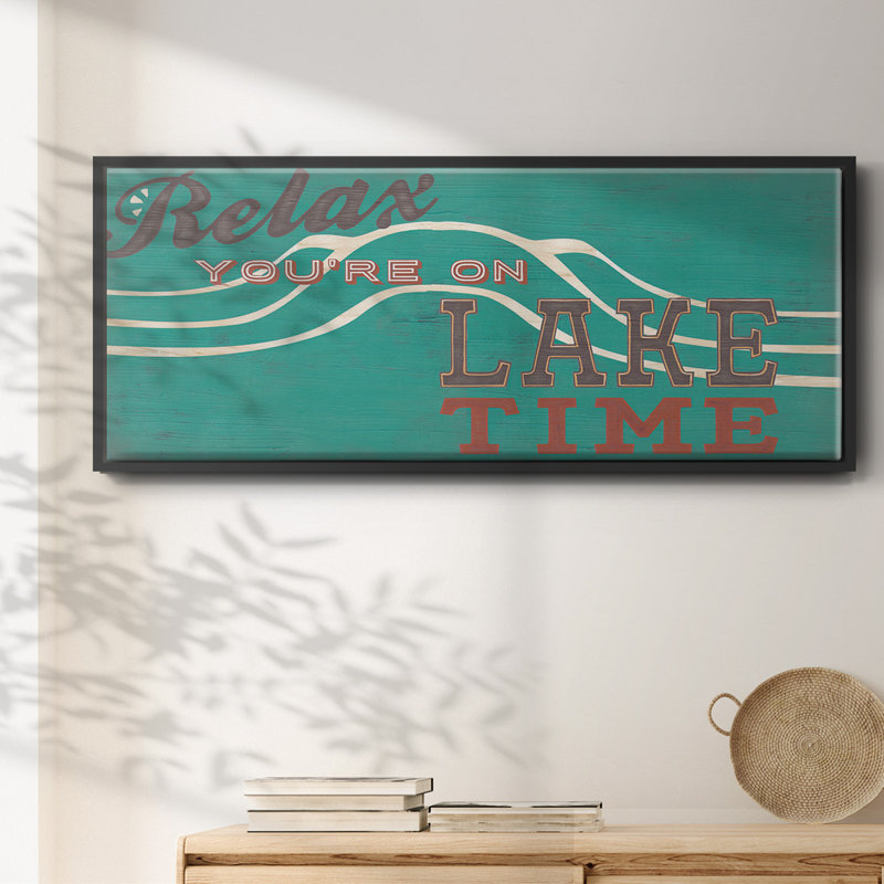 Cabin Life Collection H-, toile encadrée, H 8 po x l 20 po