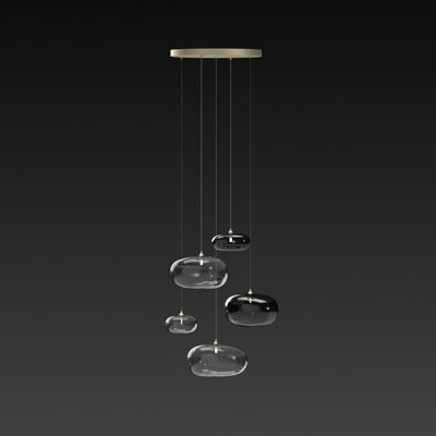 Kloud mix of 5 Pendant Lights