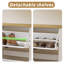 Armoire de rangement pour chaussures autoportante