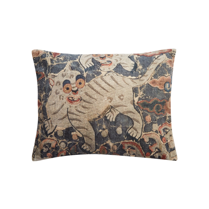 No Velvet Reversible Throw Pillow
