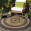 Ceaira Hand Woven Performance Machine Washable Performance Striped Indoor/Outdoor Area Rug