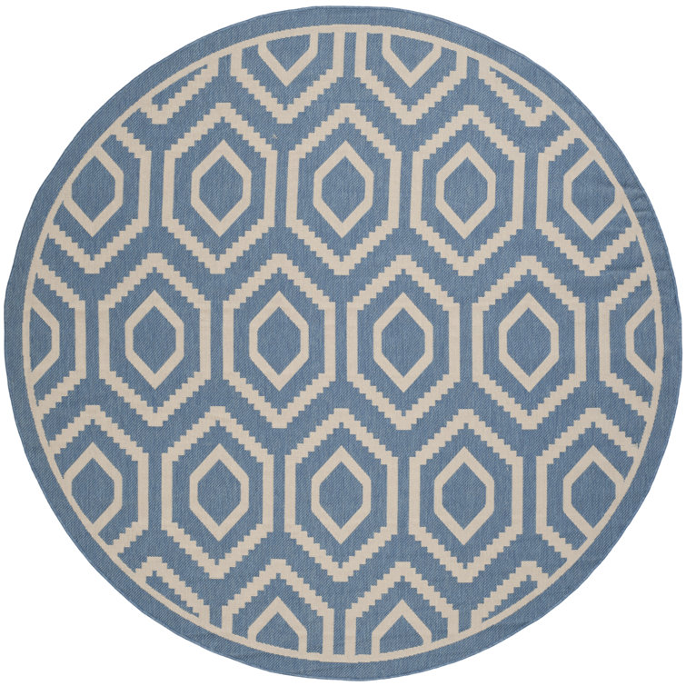 Deedrick Performance Geometric Indoor/Outdoor Area Rug