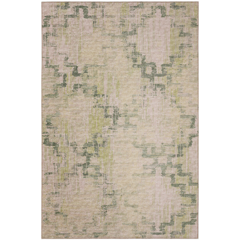 Ancika Chenille Washable Moroccan Rug, Rectangle 5' x 7'6"