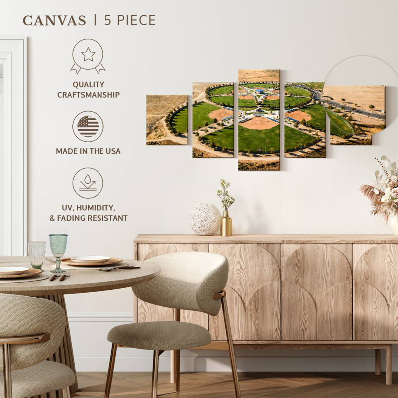 Baseball Softball Stadium, 24" H x 55" W