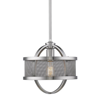 Petitt 1 - Light Olympic Gold Pendant