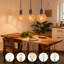 3-Light Boho Rattan Pendant