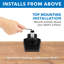 Height Adjustable Universal Desk Mount