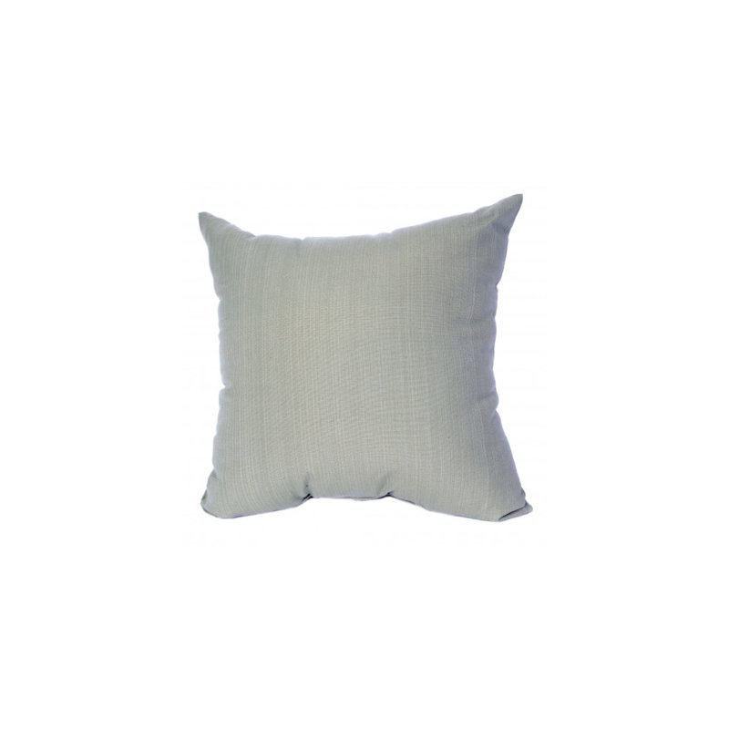  Housse et insert de coussin carré en coton, Gris clair