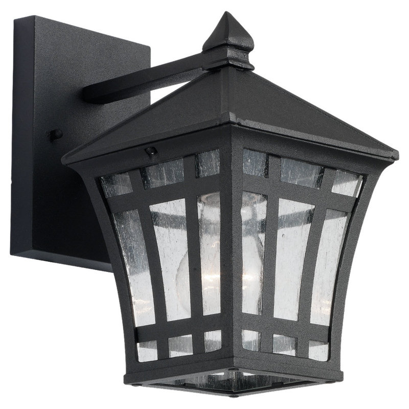 Herrington One Light Outdoor Wall Lantern from Generation Lighting , 11.56" H x 7.13" W x 9.5" D, No
