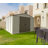 Woodbridge Plus 10.5 ft. W x 10.5 ft. D Vinyl Storage Shed with Foundation