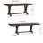 Rectangle Extension Dining Table