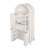71" Fluted Tall Arched Pantry Cabinet With Adjustable Shelves, Elegant Display Storage With Hidden Drawer & Glass Door-1724259945