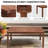 Patio 6-Person Solid Wood Dining Set