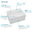 Elkay Fireclay 25" L x 19" W Farmhouse Kitchen Sink-23148679