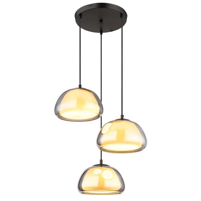Crisbel 3 - Light Matte Black Pendant
