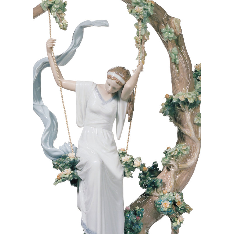 Living in a Dream Woman Statue