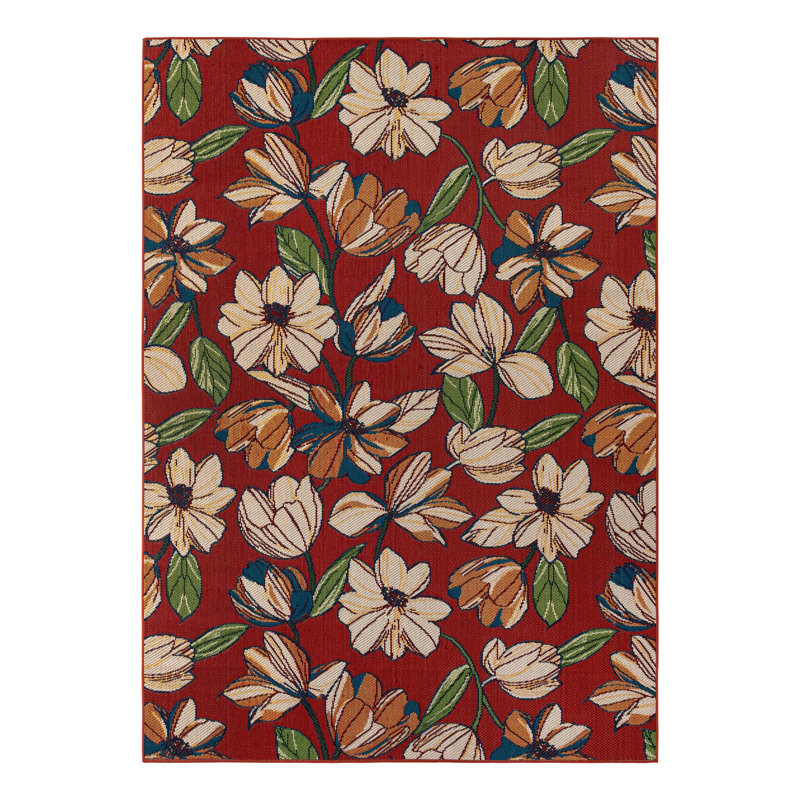 Tapis intérieur / extérieur Camalu Marlenia, Rectangle 9 pi x 12 pi