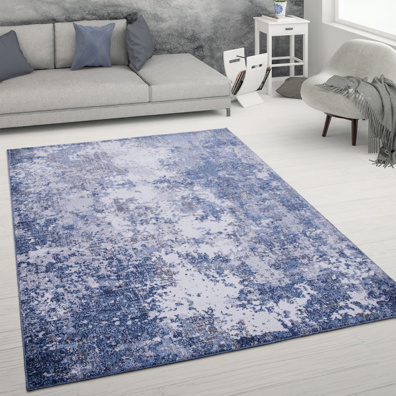 Barrville Abstract Area Rug, Rectangle 120 x 160cm